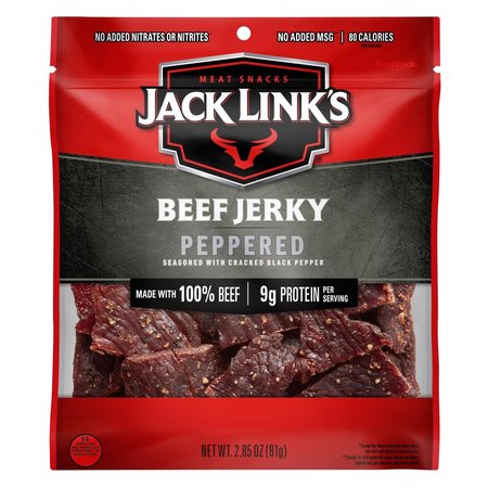 JACK LINKS Jack Link's Peppered Beef Jerky 2.85 oz Bagged 10000007614